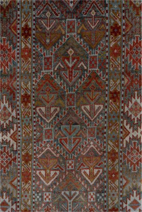 Antique NW Persian Runner Rug (3' x 12')